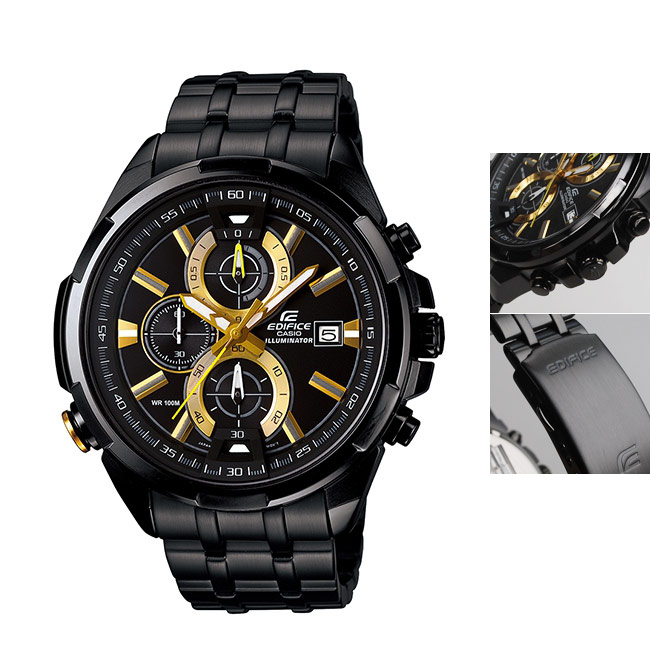 Đồng hồ nam Casio Edifice EFR-536BK-1A9VDF  giá 5.285.700đ