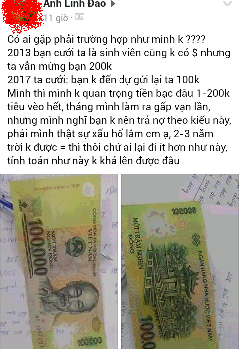 Một chia sẻ trên mạng