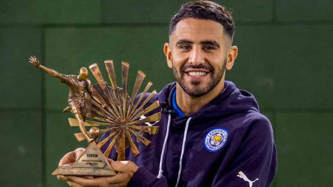 Cầu thủ Riyad Mahrez.