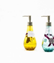 Bình tròn đựng dầu gội, sữa tắm 320ml 