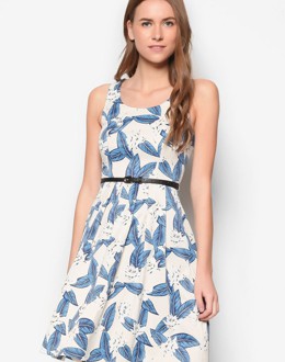 Đầm Xòe Họa Tiết Hoa