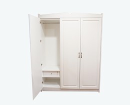 Tủ áo B1 màu trắng