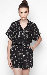  Quần Shorts Mặc Kèm Áo Sơ Mi Pijama