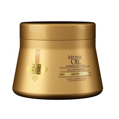 HẤP DẦU L'OREAL MYTHIC OIL DÀNH CHO TÓC KHÔ SƠ HƯ TỔN 200ML