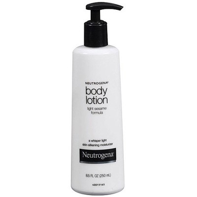 BODY LOTION LIGHT SESAME FORMULA NEUTROGENA