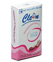 Rơ lưỡi CleAn hồng 5 cái/hộp