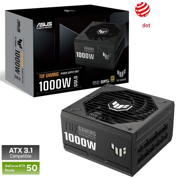 Power Supply ASUS TUF GAMING 1000W 80 PLUS GOLD (Full Modular)