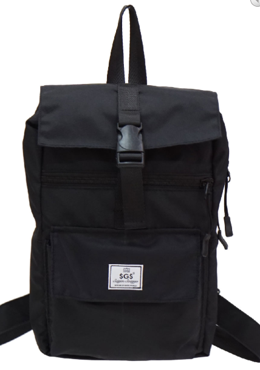 BLACK MINI BACKPACK