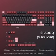 黑桃Q（内黑）键帽