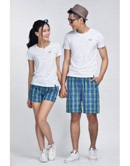 CPS-SHORT 3-BLUE-COUPLE