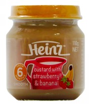 Dinh dưỡng đóng lọ chuối Heinz, 110g