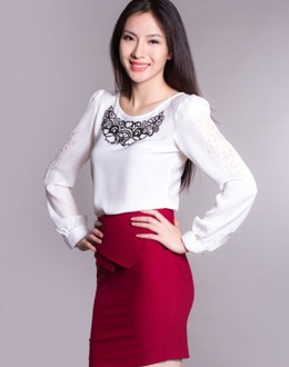 C402 Chân váy cánh hoa đẹp