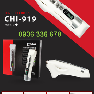 TÔNG ĐƠ CẮT TÓC CODOS CHI 919