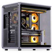 JONSBO BO400CG ( Curve Glass )Gunmetal Grey