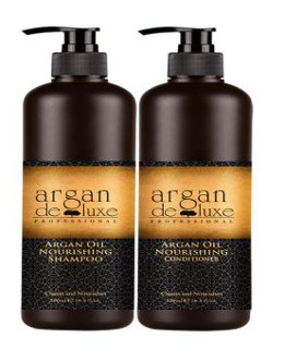 DẦU GỘI XẢ ARGAN DELUXE SIÊU MỀM MƯỢT 950ML
