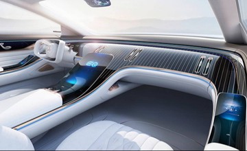 Nội thất siêu tưởng của Mercedes EQS
