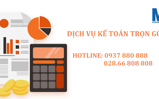 BẢNG GIÁ DỊCH VỤ KẾ TOÁN - BÁO CÁO THUẾ 