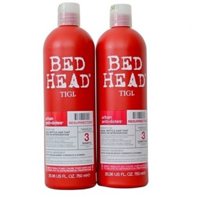 GỘI XẢ TIGI 3 BED HEAD URBAN ANTIDOTES RESURRECTION 750ML 