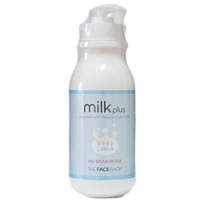 DƯỠNG THỂ MILK PLUS ENRICHED WITH NATURAL ORIGIN MILK BODY LOTION – THEFACESHOP