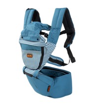 Địu ngồi Carrot in sọc, Xanh