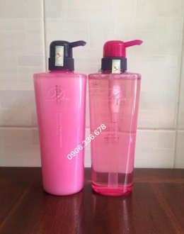 GỘI XẢ MILBON CHO TÓC THƯỜNG TÓC KHÔ LOẠI W 500ML x 2