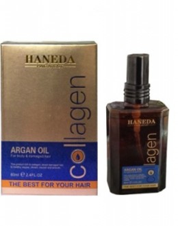 TINH DẦU DƯỠNG TÓC HANEDA COLLAGEN ARGAN 60ML 
