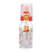 Bình sữa thủy tinh cổ nhỏ Nuk 125ml