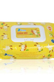KHĂN ƯỚT KIZA 80 TỜ CÓ NẮP