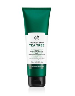 TEA TREE 3-IN-1 WASH.SCRUB.MASK – THEBODY SHOP