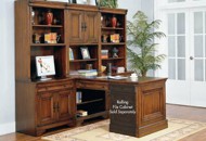 7-Piece Home Office Desk with Hutch - Richmond
