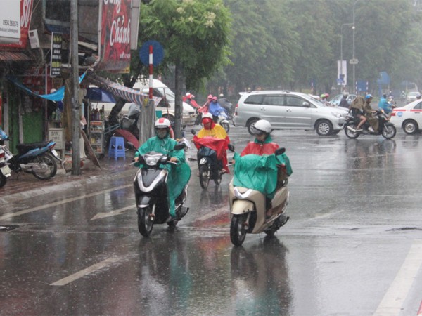 Dự báo thời tiết 7 ngày tới: Bắc Bộ xảy ra mưa diện rộng