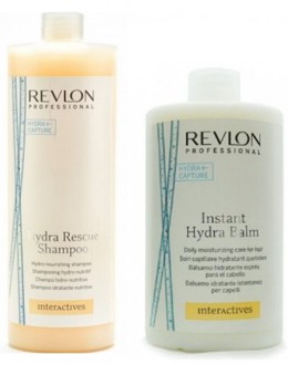 GỘI XẢ PHỤC HỒI TÓC HƯ TỔN REVLON HYDRA RESCUE 1250ML+750ML