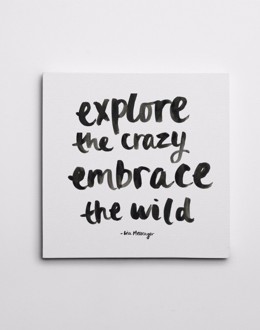 Tranh Canvas Explore The Crazy