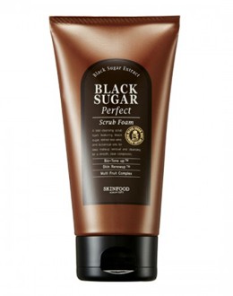MINI SIZE SỮA RỬA MẶT BLACK SUGAR PERFECT SCRUB FOAM – SKINFOOD