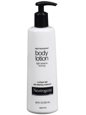 BODY LOTION LIGHT SESAME FORMULA NEUTROGENA