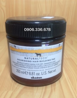 HẤP DẦU PHỤC HỒI DAVINES NOURISHING HAIR BUILDING PAK 250ML