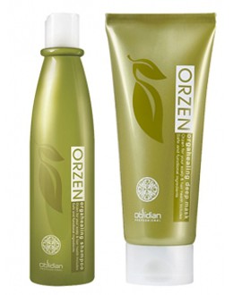 BỘ DẦU GỘI MẶT NẠ CHỐNG RỤNG TÓC ORZEN OBSIDIAN 320ML 