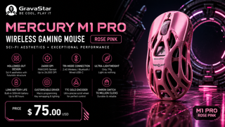 GravaStar 重力星球 Mercury M1 Pro 罗斯粉