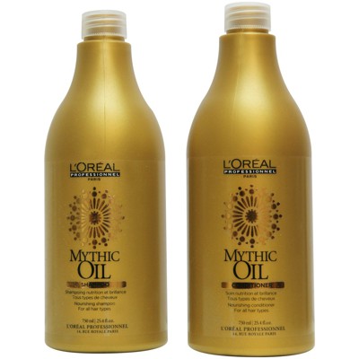 GỘI XÃ MYTHIC OIL L'OREAL CHO TÓC HƯ TỔN 750ML 