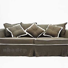 Sofa 3 chỗ bọc vải
