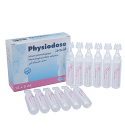 NƯỚC MUỐI SINH LÝ PHYSIODOSE (PHÁP) - HỘP 12C/5ML