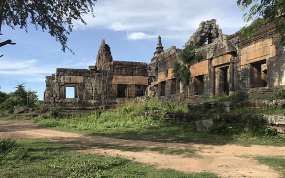 ប្រាសាទ​សែនរវៀង Sen Rovieng Temple ខេត្តតាកែវ