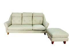 Sofa Flex 6070-52A, 3 chỗ kèm đôn 