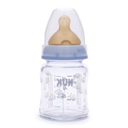 Bình sữa thủy tinh cổ rộng First Choice Nuk 120ml