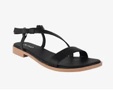 Giày Sandal bệt quai lệch xéo SD01044