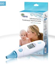 Nhiệt kế hồng ngoại đo tai và trán Hannox
