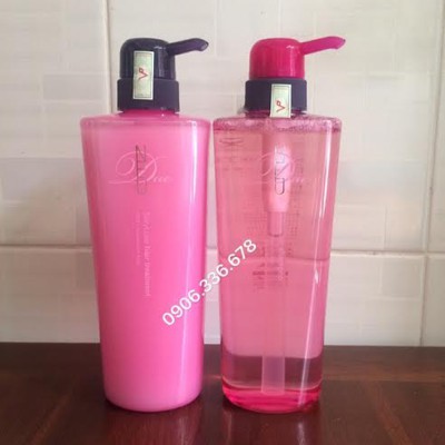 GỘI XẢ MILBON CHO TÓC THƯỜNG TÓC KHÔ LOẠI W 500ML x 2