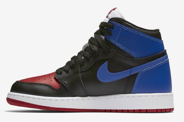 Air Jordan 1 Top Three sẽ được phát hành dưới định dạng size GS