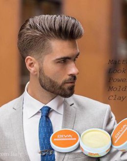 SÁP VUỐT TÓC NAM CỨNG MỜ DIVA HAIR WAX 100ML