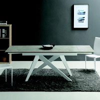 Bộ bàn ăn mở rộng ( 1 bàn + 6 ghế )